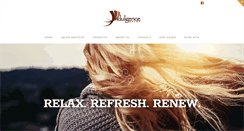 Desktop Screenshot of indulgencehairsalon.net
